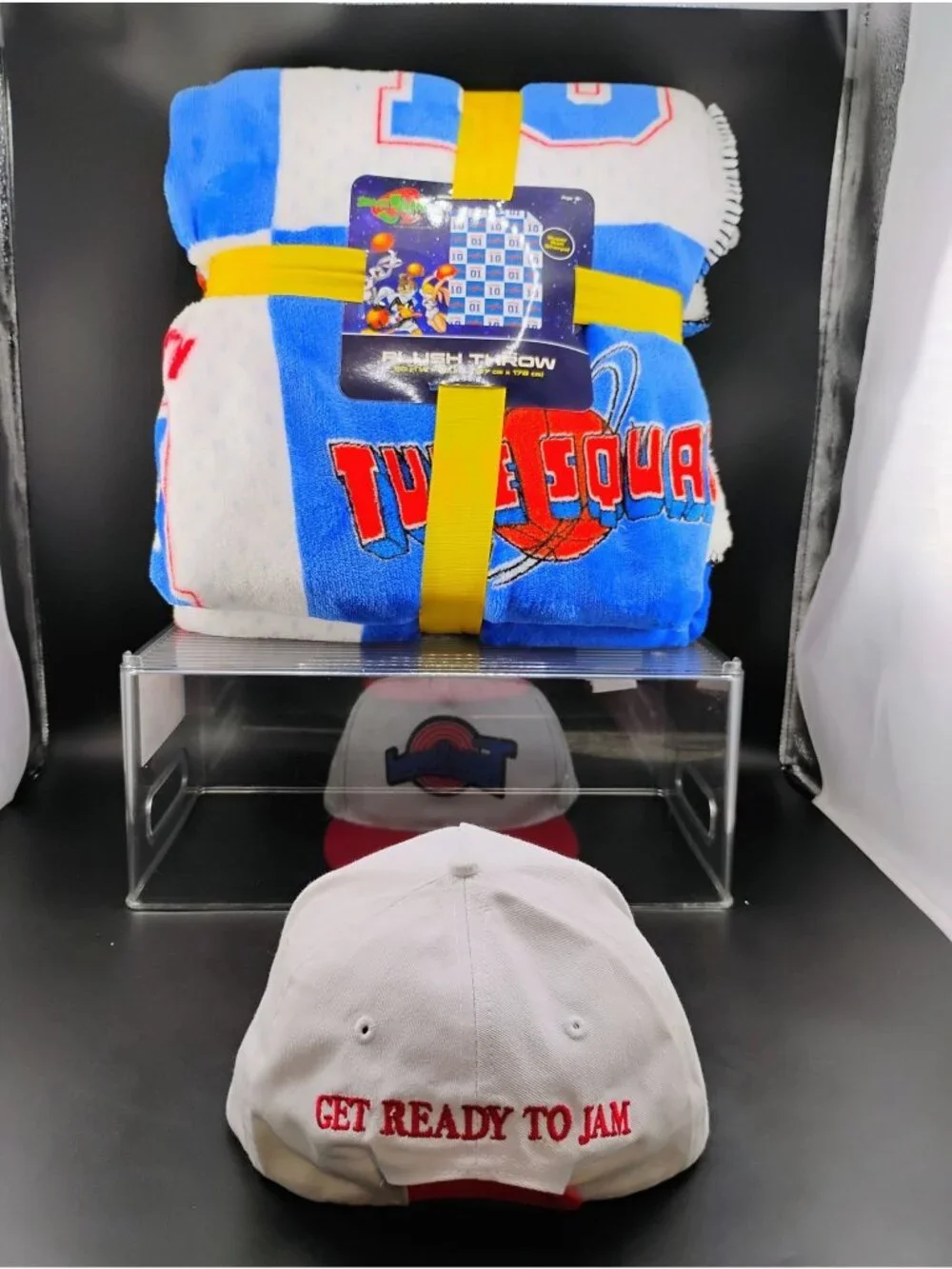 Space Jam Tune Squad Plush Throw & Hat Set